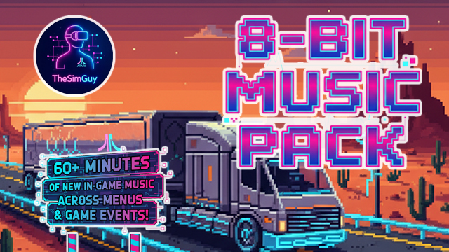8-bit Music Pack (ETS2 1.59)
