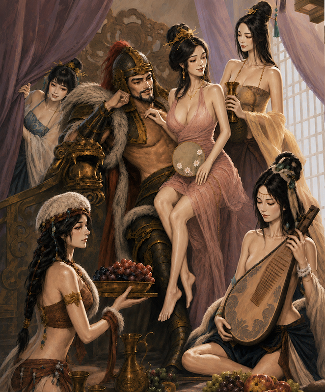 刘宠的铜雀台（名将复兴版本后宫mod自带卸甲）