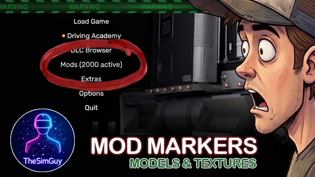 Mod Marker Models & Textures (ATS 1.59)