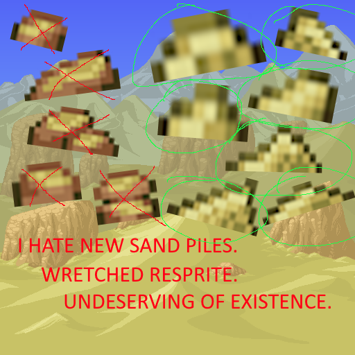 Old Sand Piles