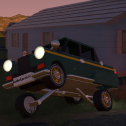 Luxury Copper sedan MK1 (Low-Rider cyan)