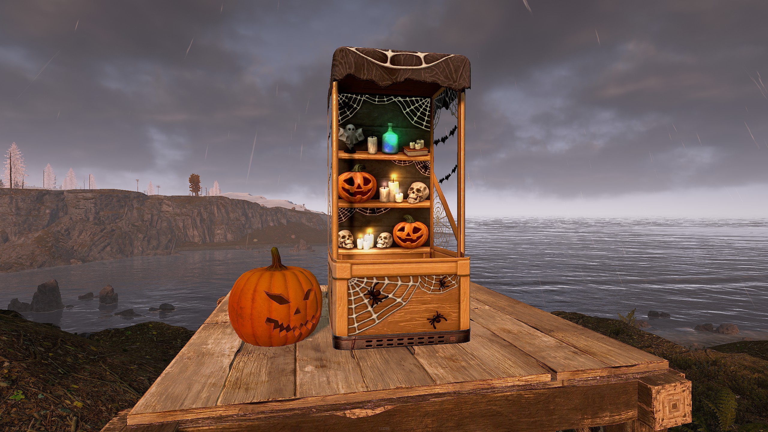 Spooky Harvest Fridge