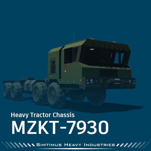 [SHI] MZKT-7930 Heavy Tractor Chassis