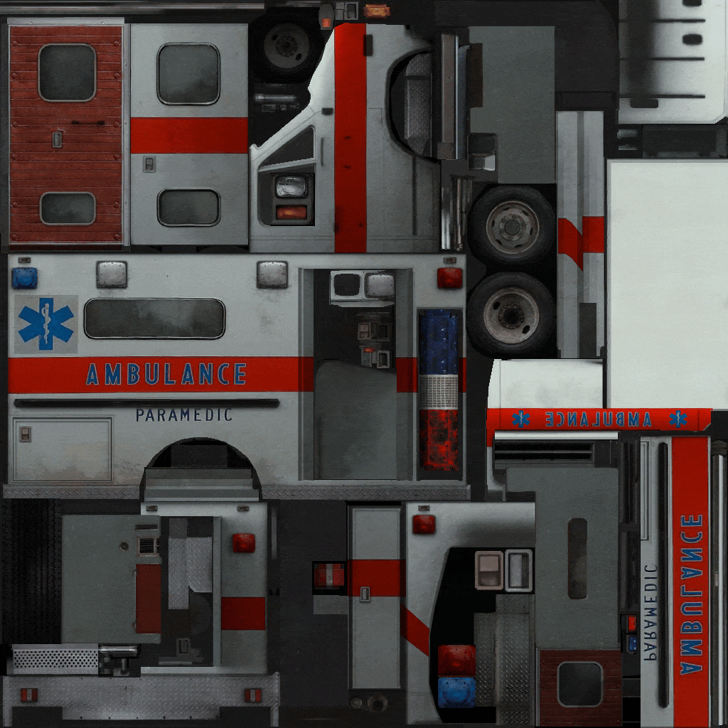 [SST] Ambulance textures