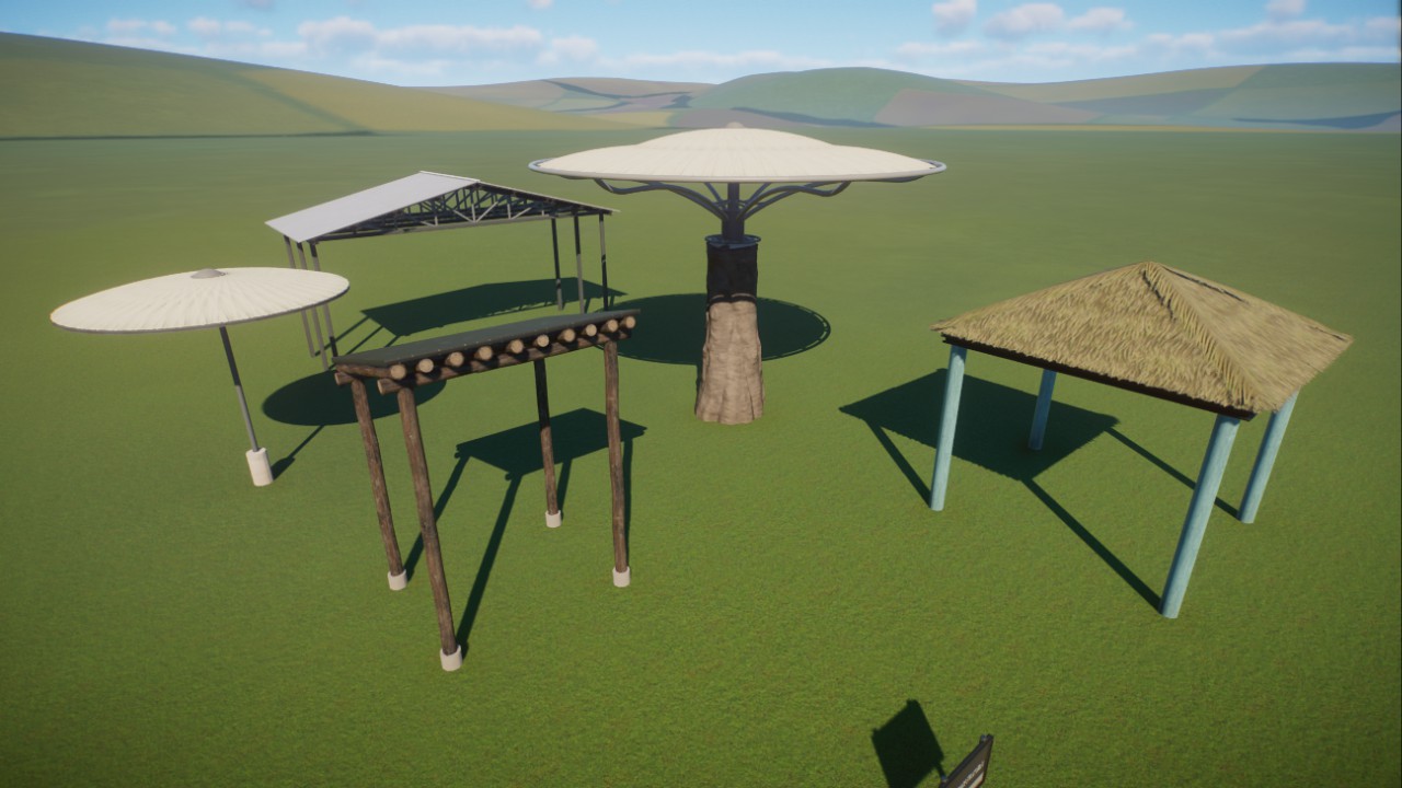 Elephant Shade Structures I