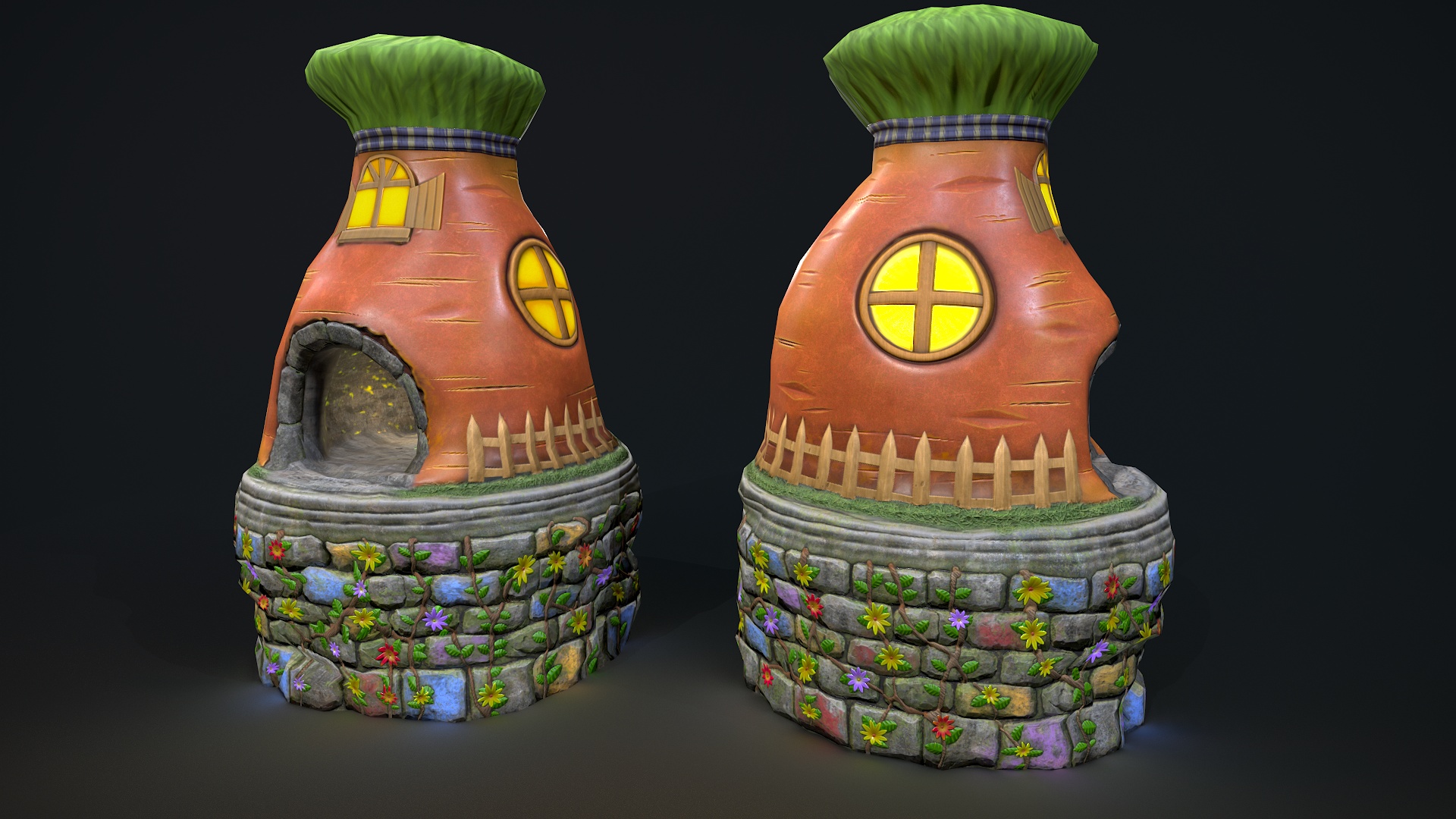 Spring Carrot House