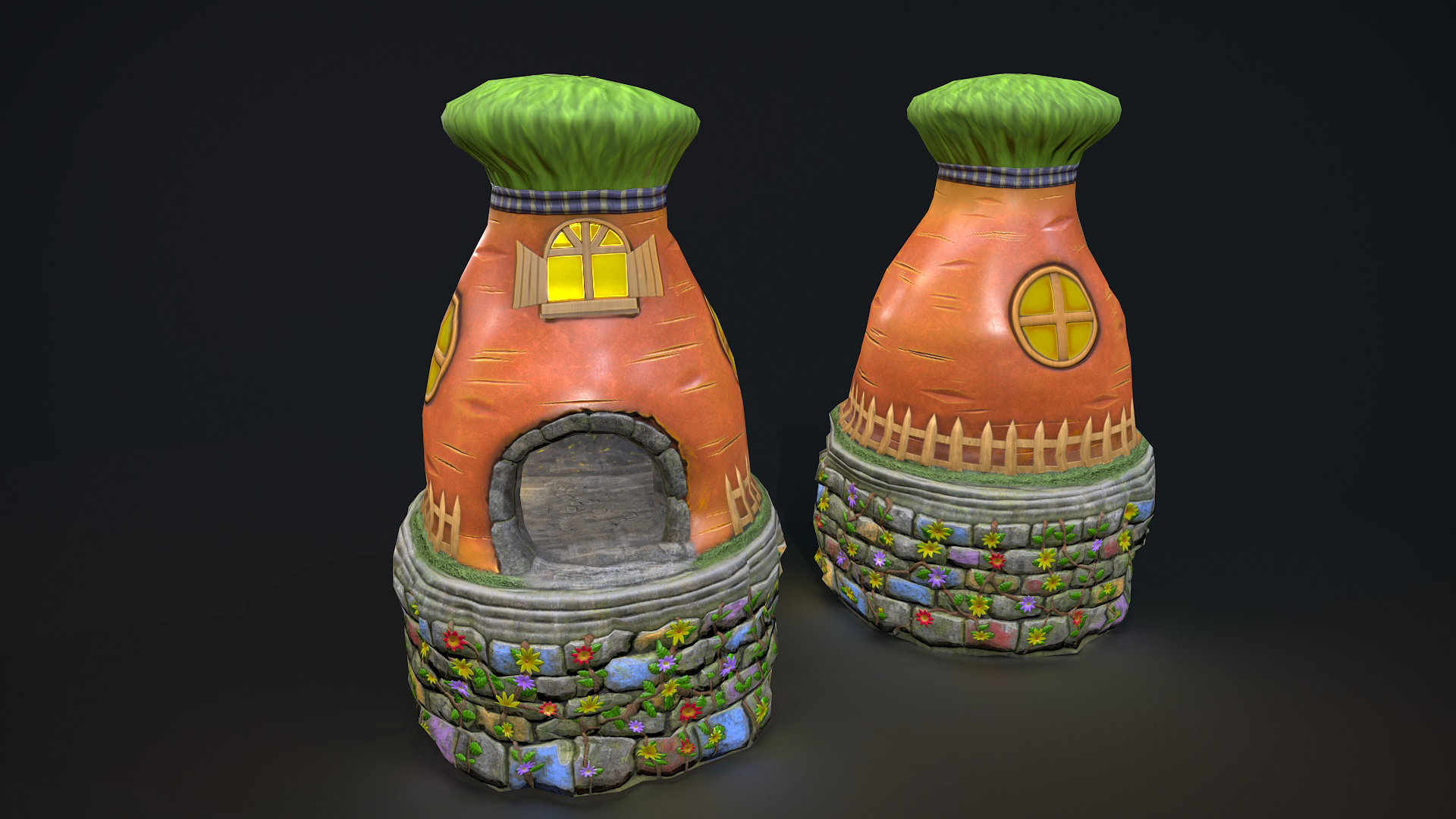 Spring Carrot House
