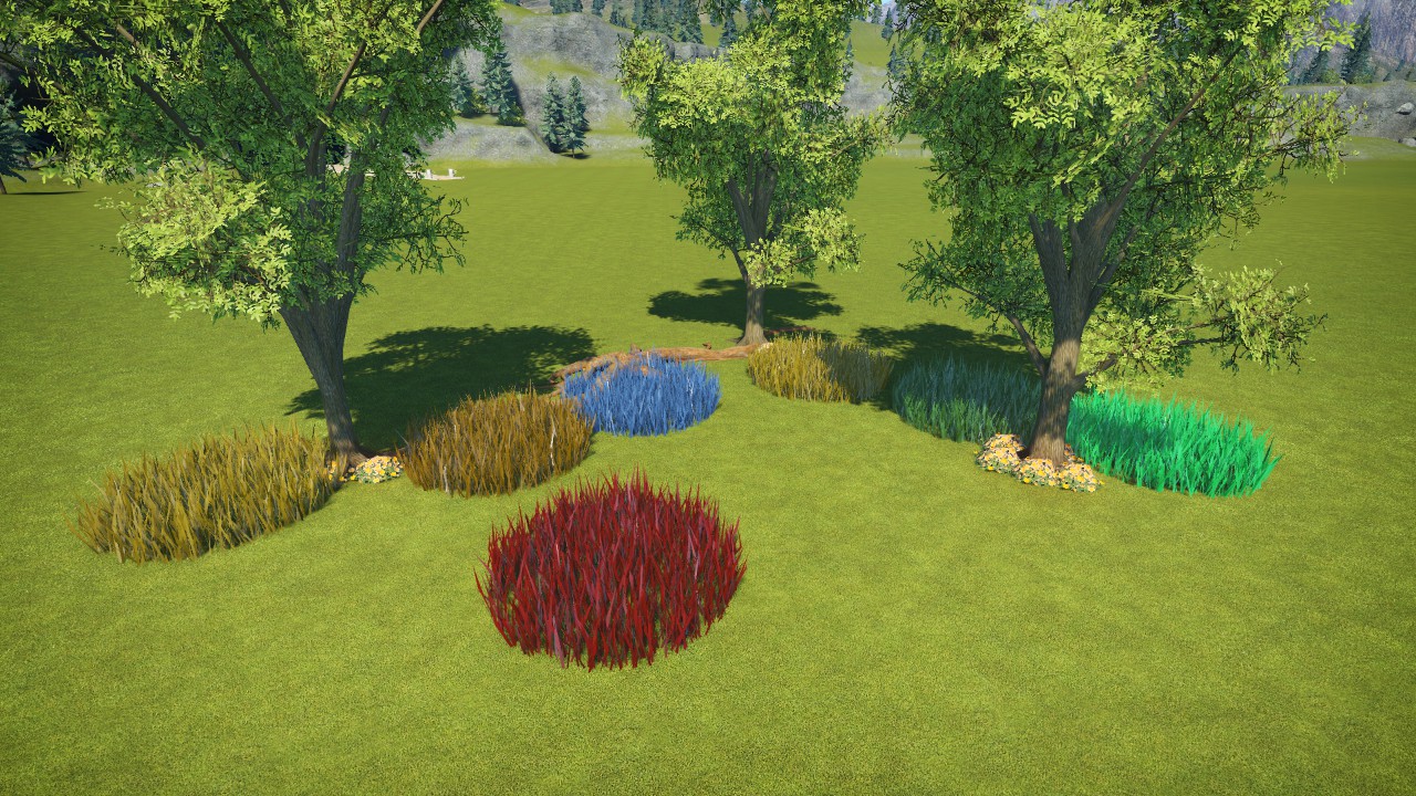 Rainbow Green  Grass