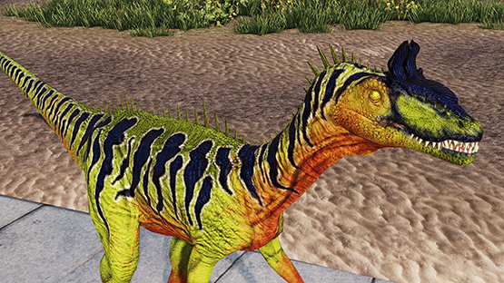 Dense Jungle Cryolophosaurus (Free Drop)