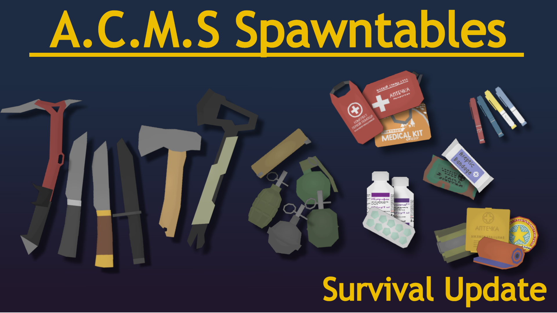 A.C.M.S | Spawntables (Abandoned for now)