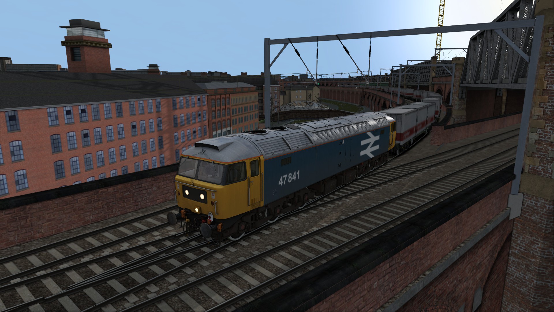 [HS]-Containers from Manchester (Class 47)
