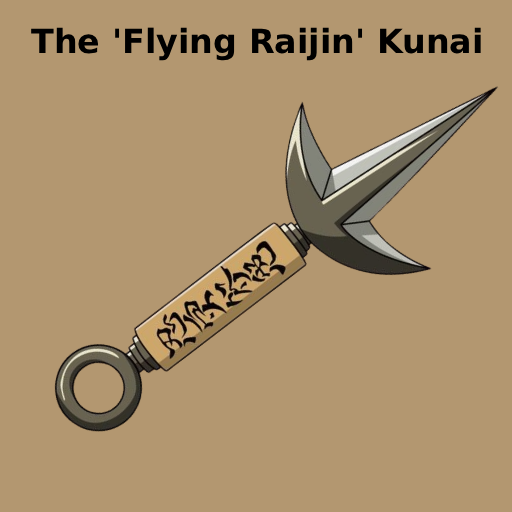 Flying Raijin Kunai!