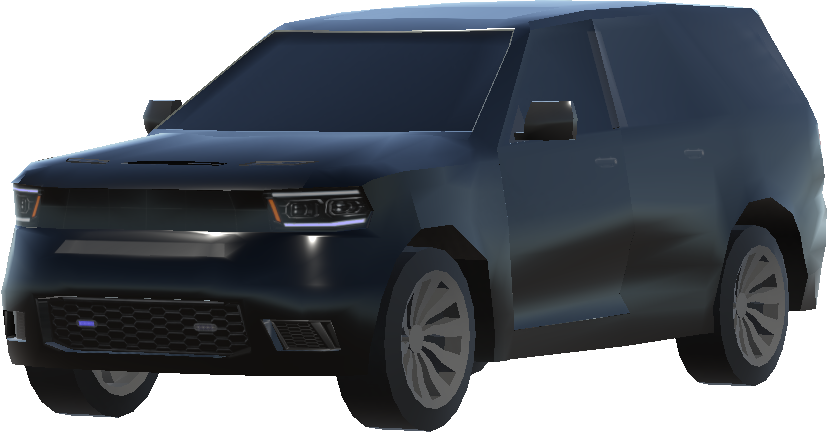 Unmarked Dodge Durango Black preview