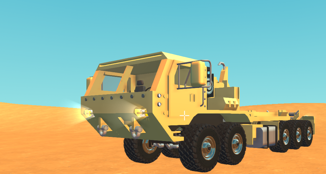 HEMTT-M1075军用货运卡车（沙漠）