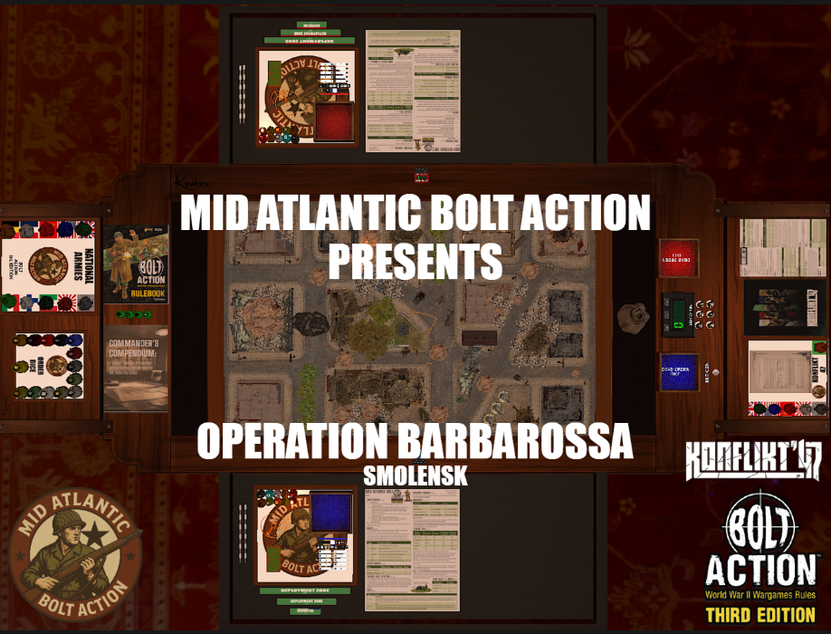 Mid Atlantic Bolt Action Operation Barbarossa Smolensk