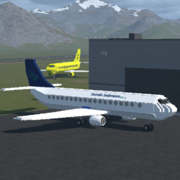 Softbody AIR LINER Boeing 737-300 Garuda Indonesia
