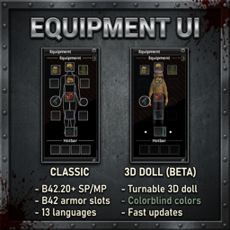 Equipment UI - Paper Doll Equipment Interface SP/MP [B42.20+]