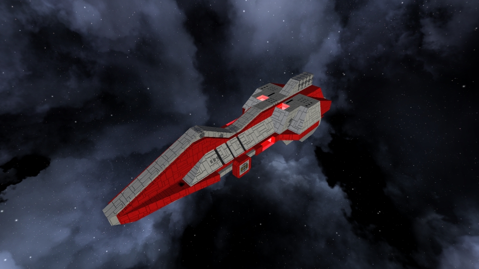 Loxodon Destroyer ship (Foralkan Star Empire version) preview