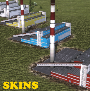 Skins for Toprus' Coal Power Plant