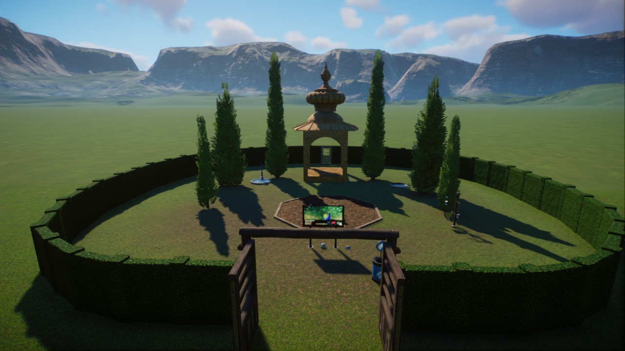 Indian Peafowl Temple Habitat preview