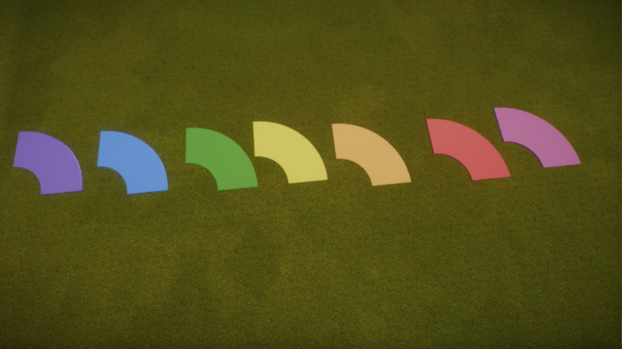 Rainbow arches - Building elements