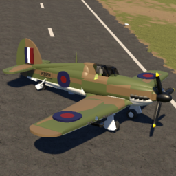 Hawker Hurricane Mk IIB 1.2 by Uncle T