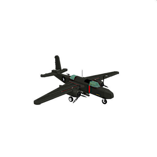 Douglass P-70 Nighthawk (Black) V2