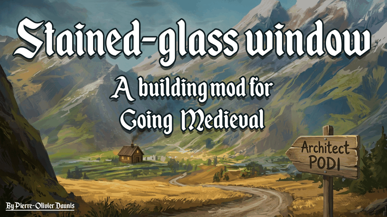 Stained-glass window preview