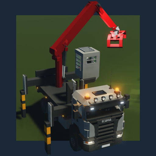 Scania 580 Logloader