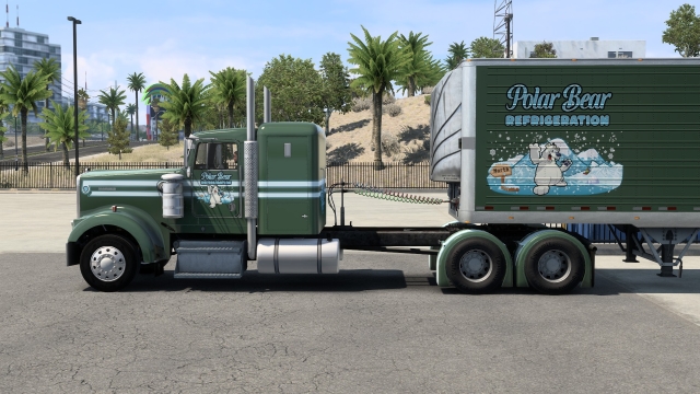 Polar Bear Refrigeration Skin for Outlaw's W900 preview