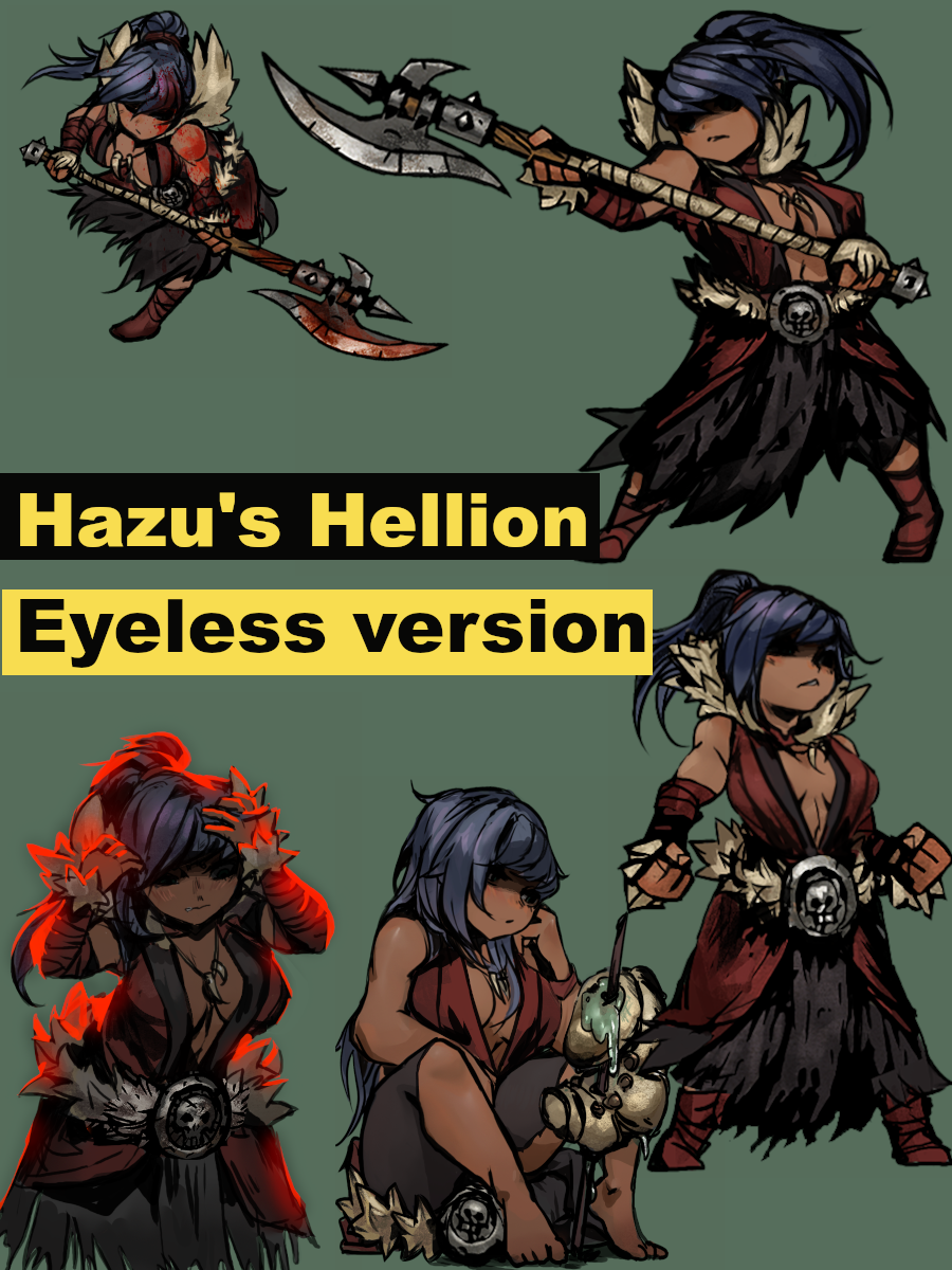 Hazu's Hellion - Eyeless version