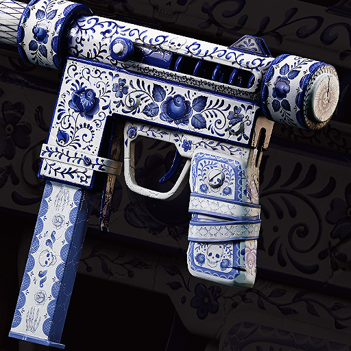 Custom SMG | Azure Requiem [No stock]