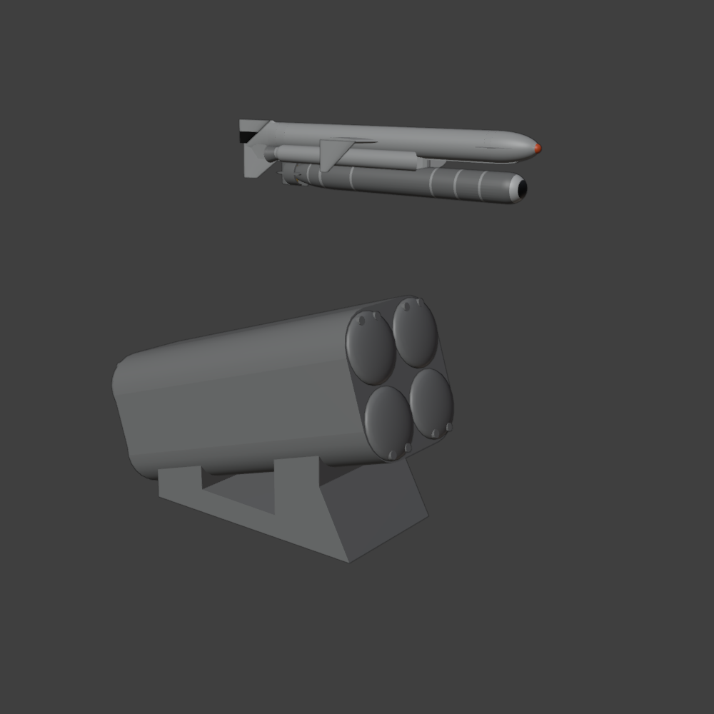 SS-N-14 Silex (Quad Launcher)