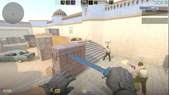 Cube Aim 1v1 (mod of crashz_aim_dust_1on1) – Counter-Strike 2 Mod