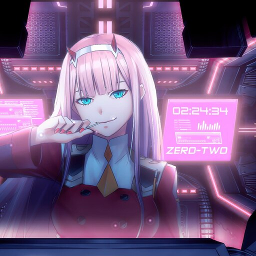DARLING in the FRANXX Diamond ゼロツー Steam Workshop::Zero Two | ゼロツー | 02 | Darling in the Franxx