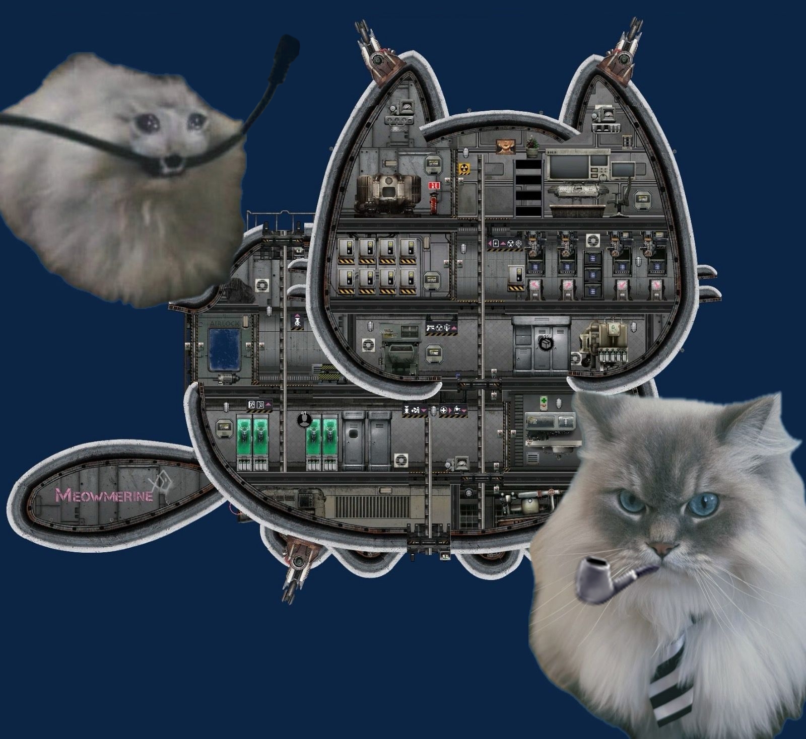 Meowmarine WIP – Barotrauma Mod