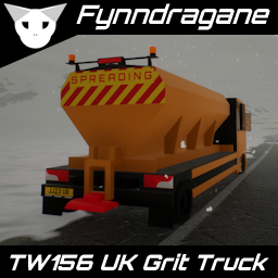 2019 Fynndragane TW156 Grit Truck (UK)