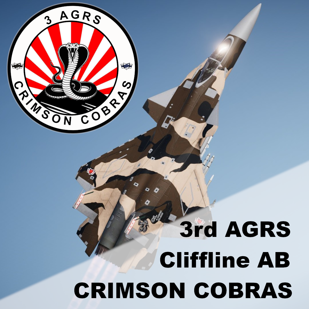 Gambler / Grey 75 - 3rd Aggressors "Crimson Cobras" - FS-3 Ternion