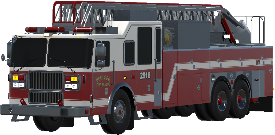 Boulder Fire Rescue Truck | Boulder, CO