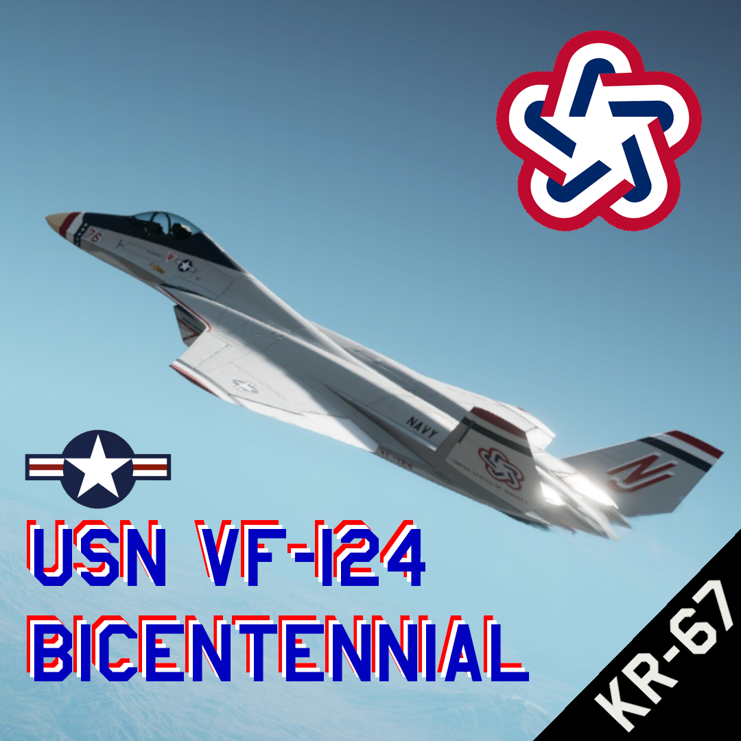 USN VF-124 Bicentennial - KR-67