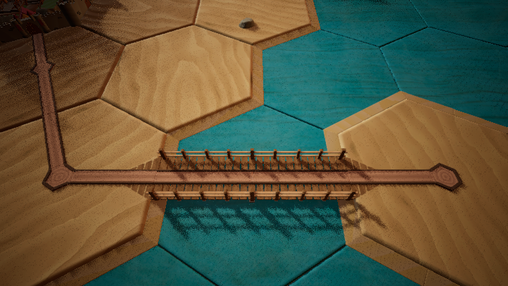 Bridge in a Desert
