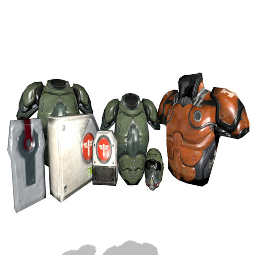 Quake 4 Health & Armor Pickups
