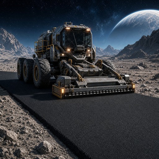 Space Engineers Road Paver preview