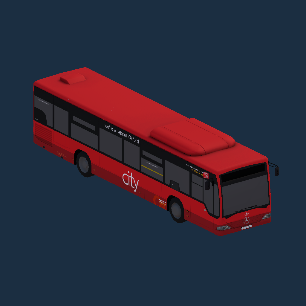 Oxford Bus Company 52 Plate City Mercedes Citaro