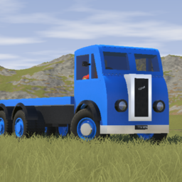 Foden OG Range Lorry (Updated 2026) - Flatbed Extended Frame
