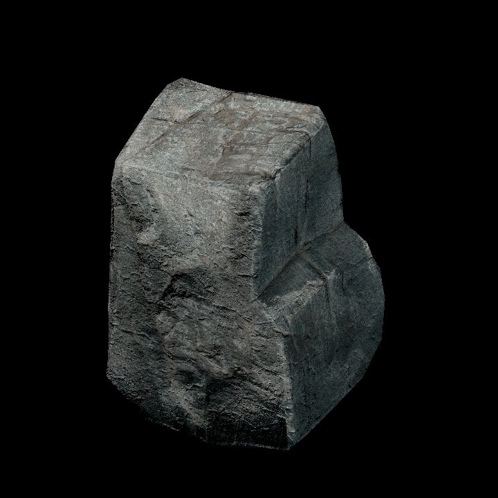 Realistic rock #4 C