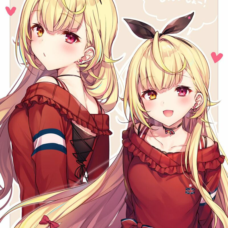 Vtuber 星川莎拉/Sara Hoshikawa(便服) 替换主角