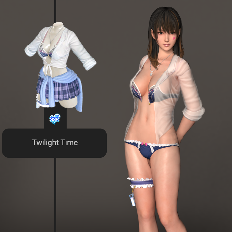 DOAXVV 奈奈美-黎明时分 替换主角