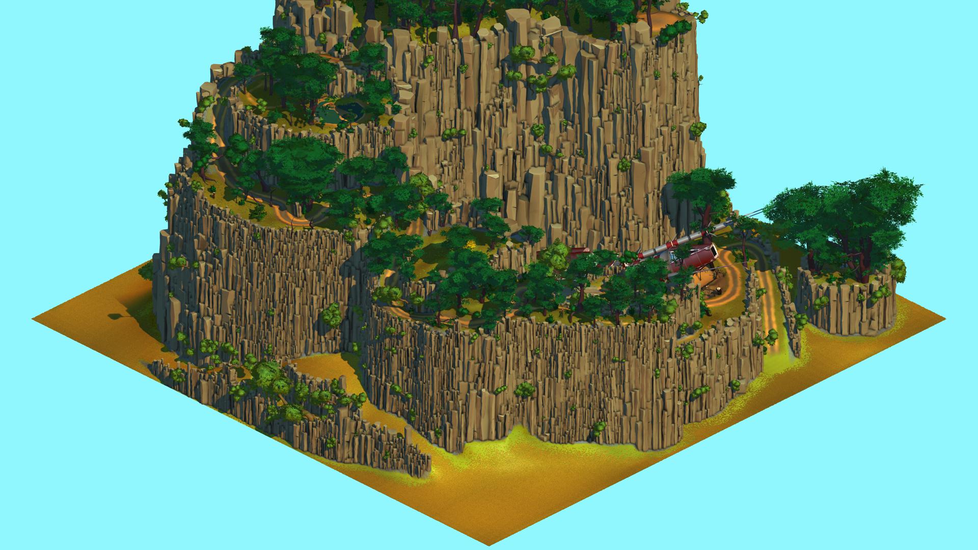 SpaceShip Crash Site By N3M