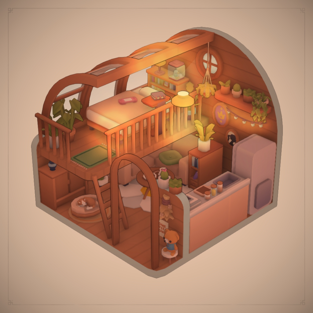 Tiny room